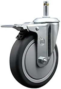 Rubbermaid Mobile Shelf Truck 5 Inch Replacement Swivel Caster by ServiceCasterCorporation
