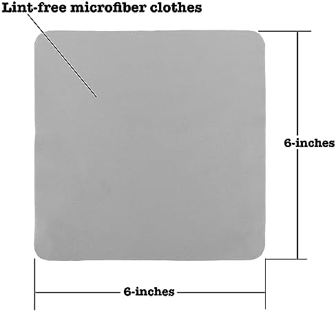 Iconikal Premium Reusable Microfiber Glasses Cleaning Cloths 12 - Image 4