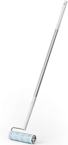 Large Lint Roller 6.3" Sticky Roller Extendable Handle by UNIKON
