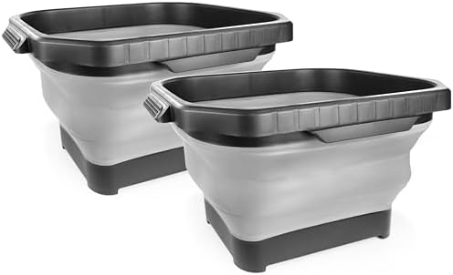 MaxWorks 51241 Collapsible Silicone Bucket – 5.3 Gallon Capacity by MaxWorks