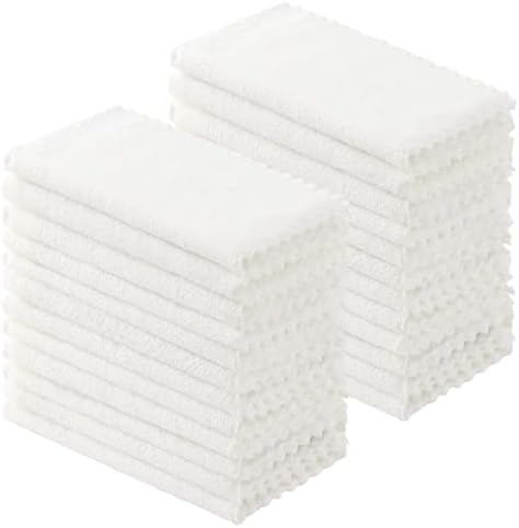 Kitinjoy 24 Pack Kitchen Cloths Dish Towels by Kitinjoy