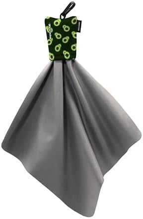 SPUDZ Classic Microfiber Lens Cleaner – Clip-On Pouch, Washable – by SPUDZ