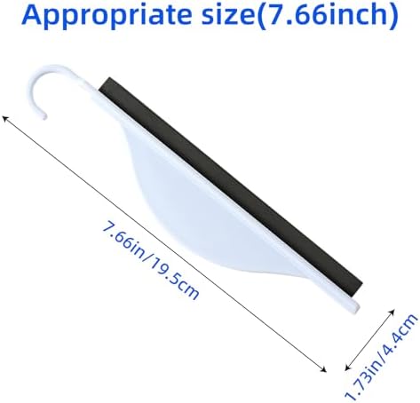 2 Packs Small Shower Squeegee for Glass Doors, Squeegee for Shower Glass - Image 4