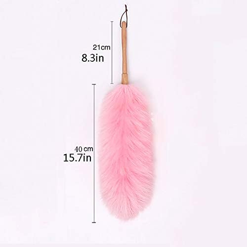 Feather Duster, Feather Duster, Dust Brush Pure Lambs Wool - Image 2