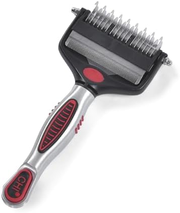 CHI for Dogs 2-in-1 Dematting and Deshedding Rake Tool - Image 7