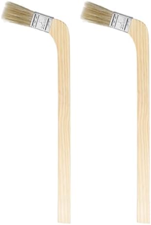 HARFINGTON Paint Brush 2Pcs 1" Brush Width Reusable Variety Angle Bend Brushes by HARFINGTON