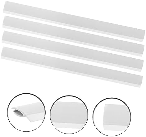 4 Pcs Dustpan Rubber Edge Replacement Strips 10.23In Durable Dust Pan Lips - Image 6