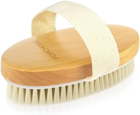 POPCHOSE Dry Brush for Lymphatic Drainage, Dry Brushing Body Brush by Popularchoicesfromhere