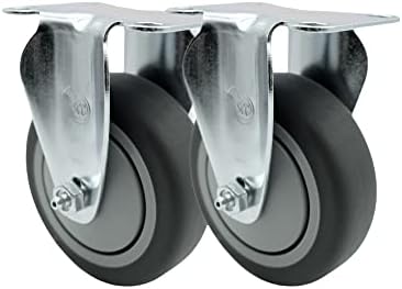 Rubbermaid Cube Quiet Replacement Caster Set Fits Cube Truck Set of 2 by ServiceCasterCorporation