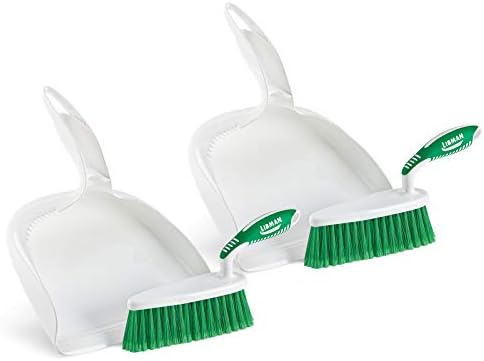Libman Dust Pan and Brush Set, Handheld Mini Broom, 2 Pack by TheLibmanCompany