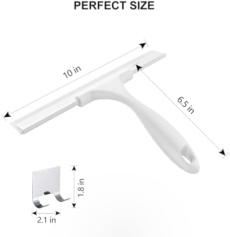 SetSail Squeegee for Shower Glass Door, 10 Inches - Image 2