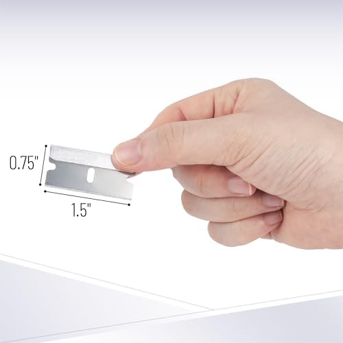 Bates- Razor Blades, Carbon Steel Flat Scraper Blades - Image 3