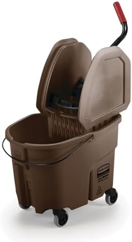 Rubbermaid Commercial Products WaveBrake 35 QT Down-Press Mop Bucket and by RubbermaidCommercialProducts