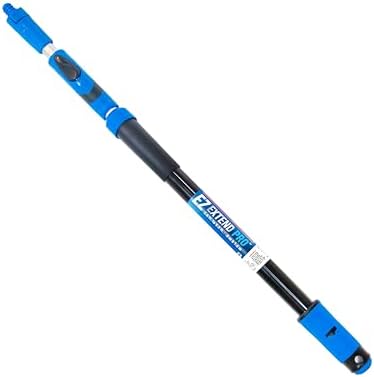 Unger Professional Lock-On EZ Extend Pro Telescopic Pole, Extension 2.6’ to 5.3’ by Unger