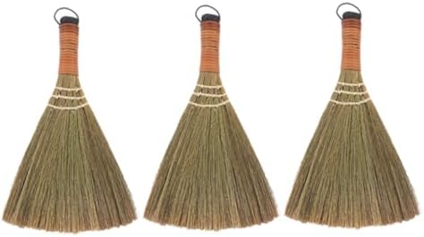3pcs Bamboo Handheld Sweeper Broom by ABOOFAN
