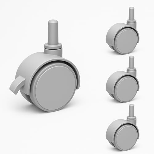 4-Pack 360° Swivel Replacement Wheels - Image 3