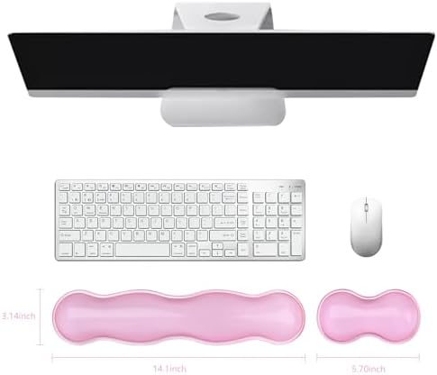 Gel Keyboard and Mouse Wrist Rest, Cute Wrist Support and Arm Support Keyboard - Image 6