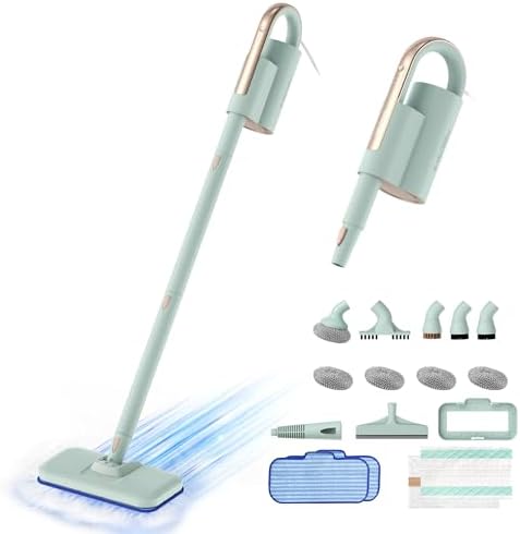 Newbealer Steam Mop & Detachable Handheld Cleaner, 1200W Floor Steamer by Newbealer