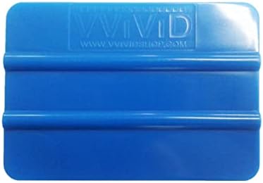 VViViD Blue Handheld Vinyl Wrap Applicator Squeegee by VVIVIDVINYL
