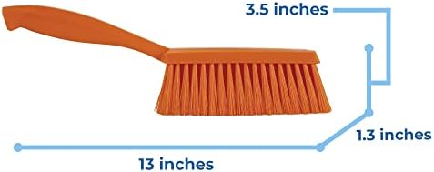 Vikan 45877 Bench Cleaning Brush, Polypropylene/Polyester Soft Bristle Dustpan - Image 3