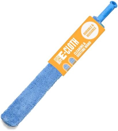 E-Cloth Cleaning & Dusting Wand, Reusable Duster by E-Cloth