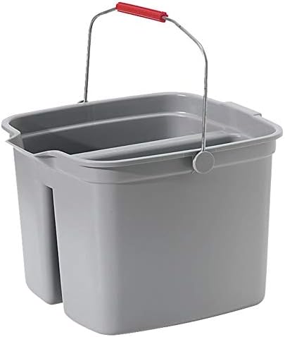 RCP2617GRA - Double Utility Pail by Rubbermaid