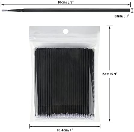 G2PLUS Micro Swabs, Disposable Micro Applicator Brushes and Swabs 100PCS - Image 2
