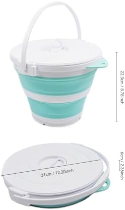 SAMMART 10L Collapsible Fishing Bucket - Image 5