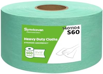 Heavy Duty Cloths, Extra Absorbent Towels Jumbo Roll by Synvicovan