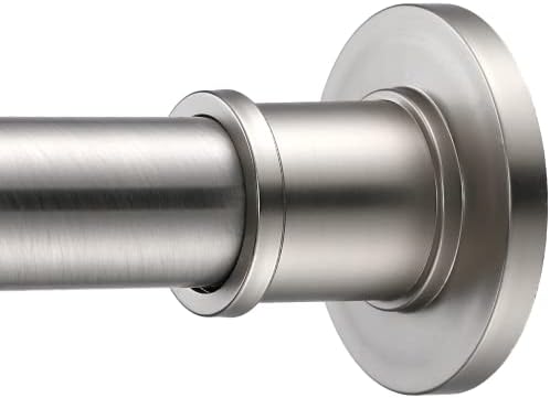 BRIOFOX Industrial Shower Curtain Rod by BRIOFOX