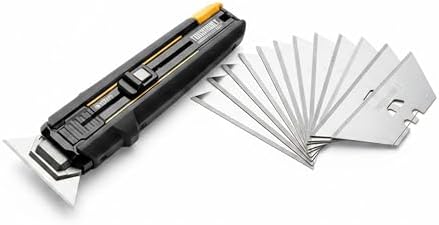 ToughBuilt - Quick-Change Scraper Utility Knife & 30-Pack Blade Bundle by ToughBuilt