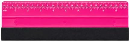 Suede Felt Squeegee w/Ruler, Car Film Smoothing Tool by Unknown