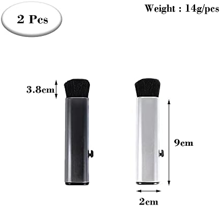 2 Pcs Retractable Keyboard Cleaning Brush Computer Cleaning Tool Dust Removal - Image 2