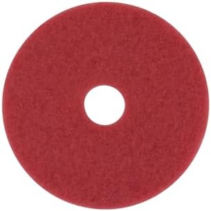 3M Red Buffer Pad 5100, 15 in by 3MCommKitchenFloorCare