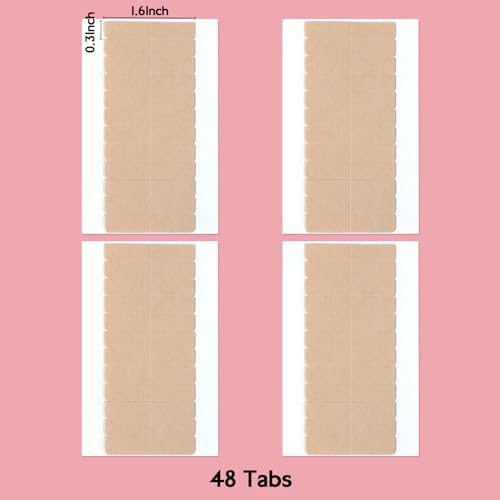 WENNALIFE Clear Double-Sided Hair Extension Tape Tabs - Image 2