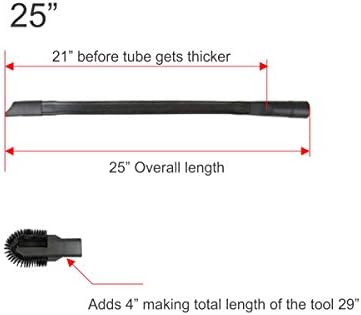 Universal 25" Long Flexible Crevice Tool - Image 3