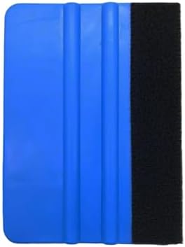 4 Inch Plastic Felt Edge Squeegee, Mini Squeegee Car Window Film Tinting Tool by Unknown