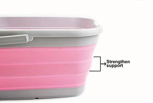 SAMMART 12L Collapsible Rectangular Handy Bucket - Image 4