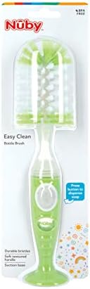 Nuby Easy Clean Dispensing Soft and Durable Bristle Bottle Brush - Image 5