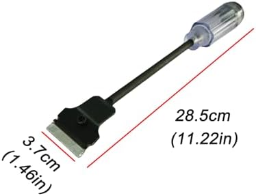 Razor Blade Scraper Tool Long Handle Sticker Scraper, Long Scraper Razor - Image 3
