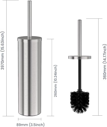 DOWRY Toilet Bowl Brush and Holder - Image 2