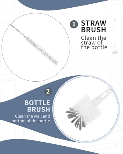 ROSEOK 2 in 1 Bottle Brush - Image 4