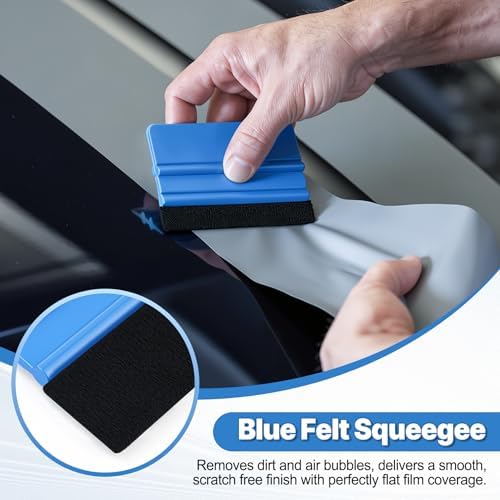 SINGARO 6PCS Vinyl Wrap Tool Kit, Window Tint Kits Include Felt Squeegee - Image 3