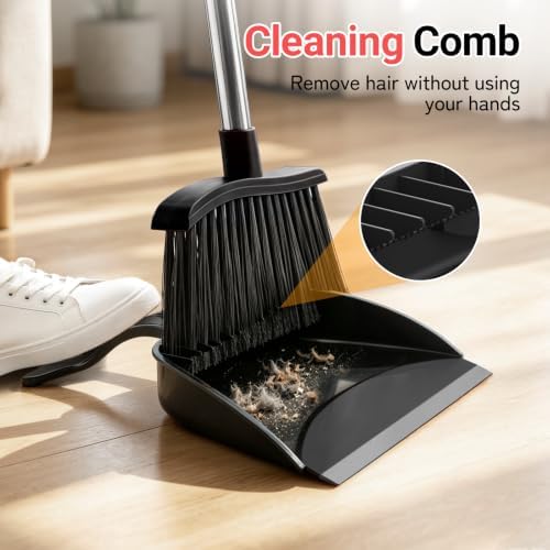 SetSail Step-on Dustpan with Rubber Lip 12-inch Wide Large Dustpan 2 Pack - Image 3