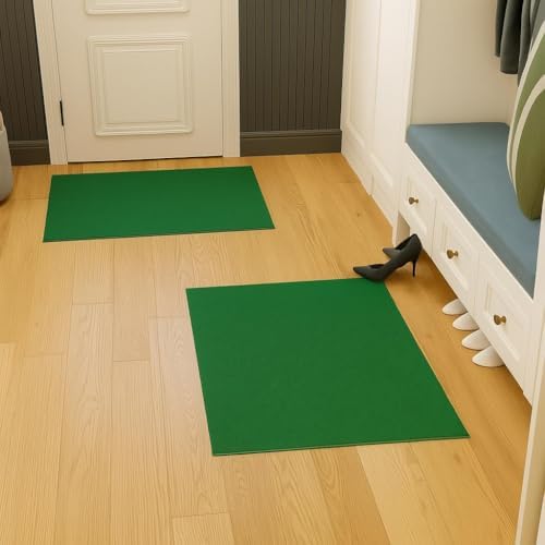 Ottomanson 2x3 Indoor Outdoor Door Mat 2 Pack – Non-Slip Waterproof Mat by Ottomanson