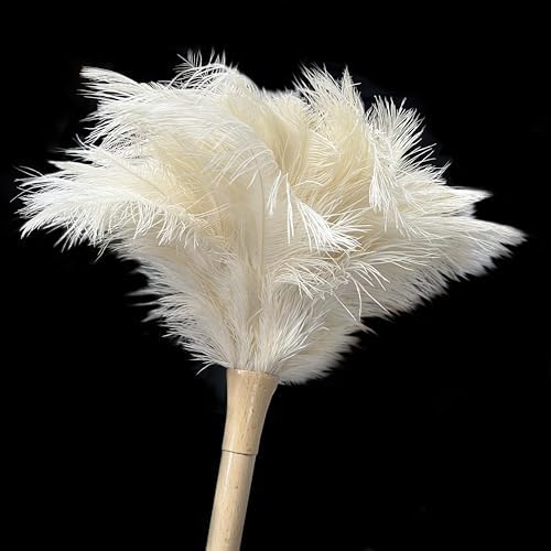 19.7 Inch Ostrich Feather Duster – Soft Dusting Brush - Image 3
