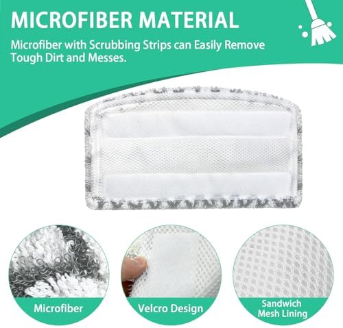 Heavy-Duty steam Mop Replacement Pads - Image 5