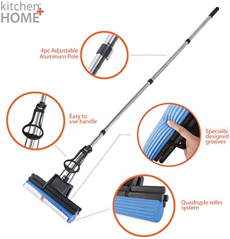 Kitchen + Home PVA Sponge Roller Mop - Image 2