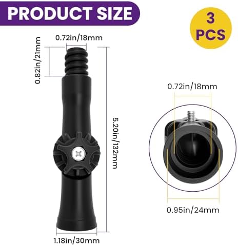 3 Pcs Universal Joint Angle Adaptor - Image 2