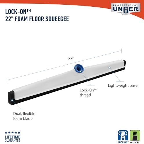 Unger AquaFlex 22" Floor Squeegee - Image 5